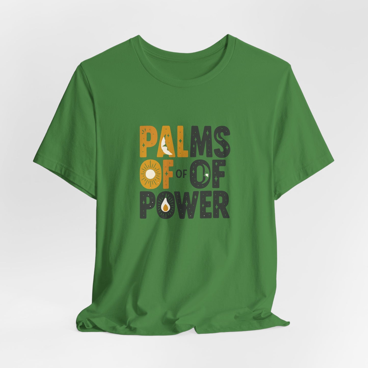 Palms of Power – Elemental Symbol Statement Tee