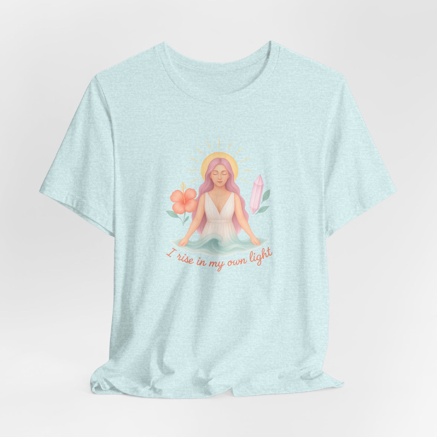 Healing Aura Goddess Shirt – Self-Love Mindfulness T-Shirt
