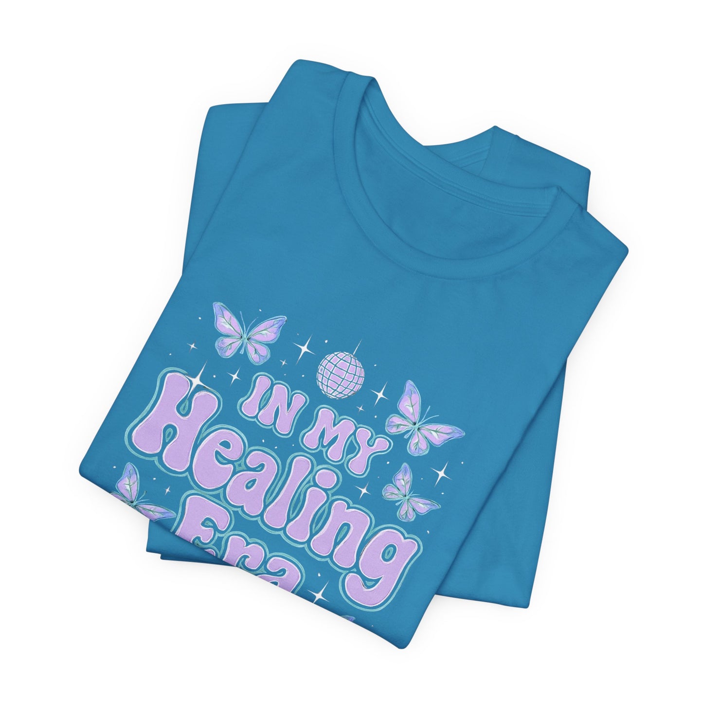In My Healing Era Shirt – Retro Butterfly Self-Care Tee