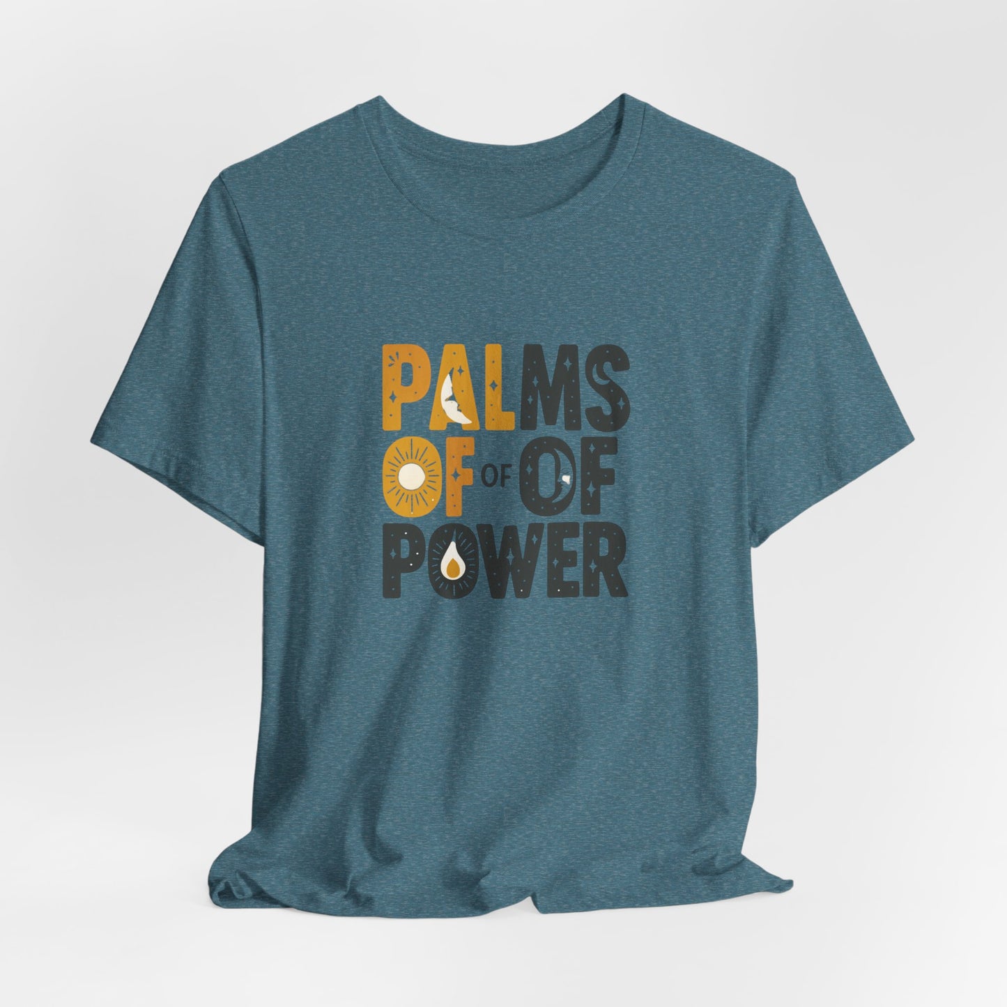 Palms of Power – Elemental Symbol Statement Tee