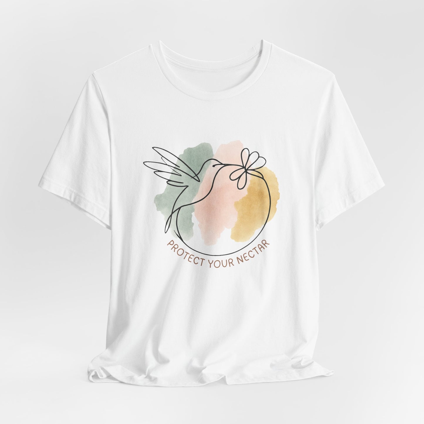 Minimalist Hummingbird Tee – Protect Your Nectar