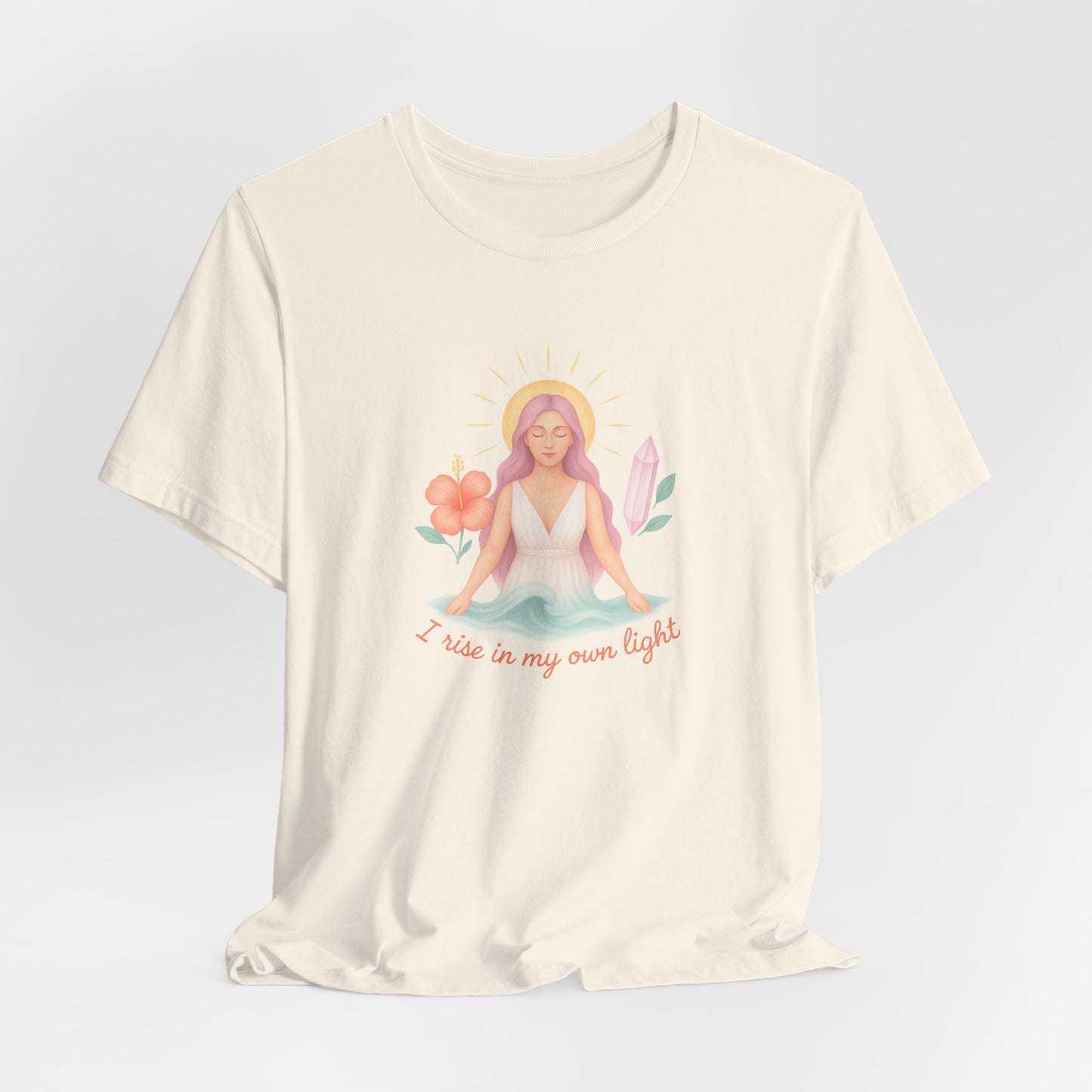 Healing Aura Goddess Shirt – Self-Love Mindfulness T-Shirt