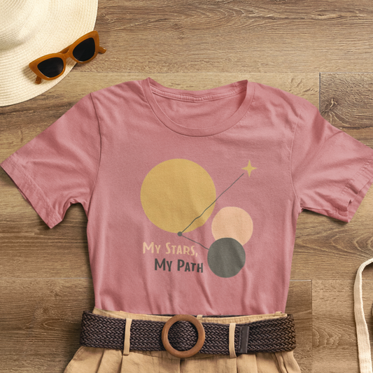 My Stars My Path Shirt | Self-Healing Celestial Tee | Cosmic Self-Love Top | Spirit Stitch Collection