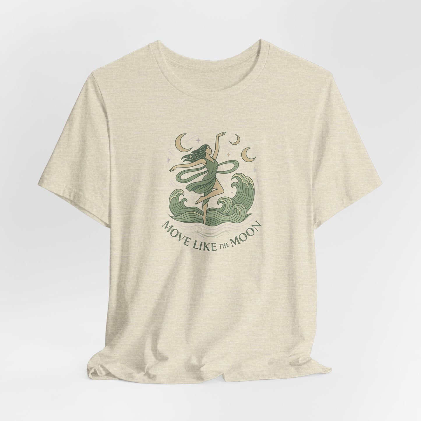 Move Like the Moon T-Shirt – Celestial Dance Graphic Tee