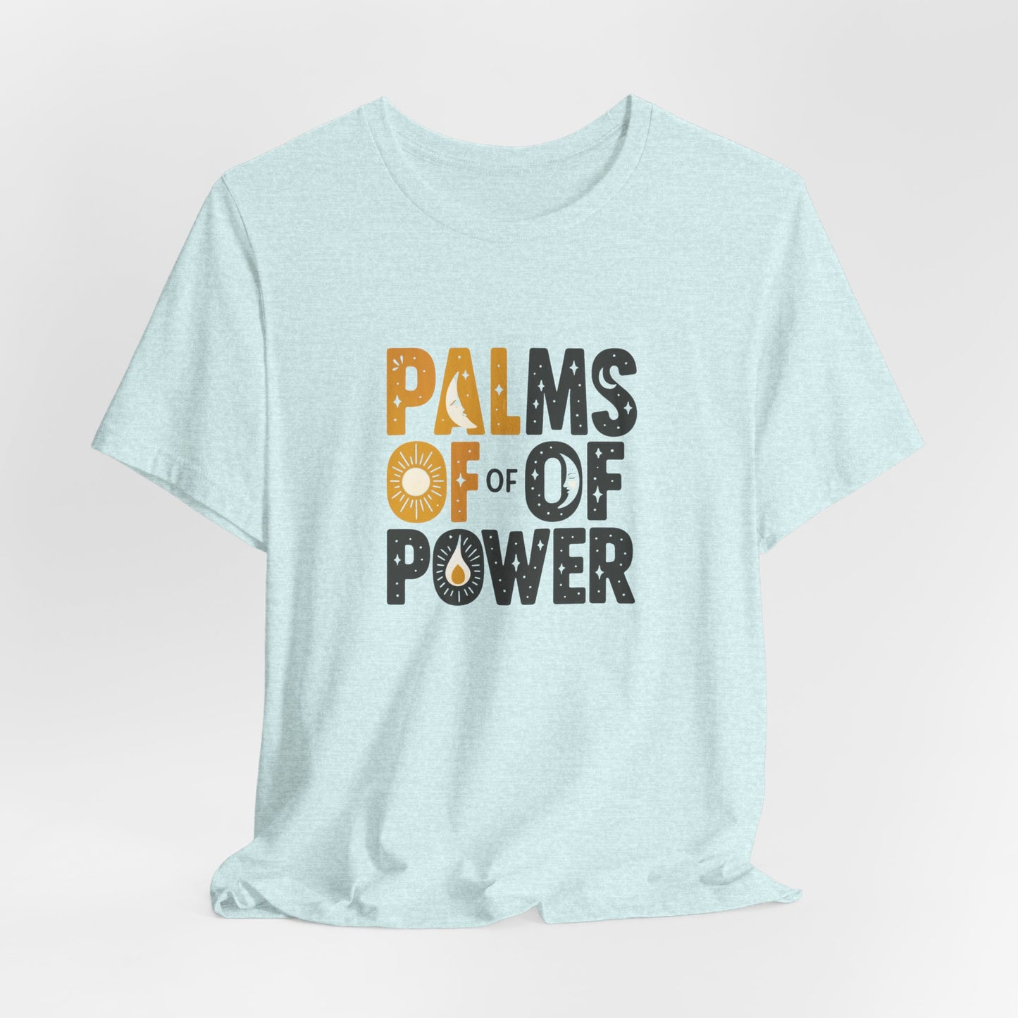 Palms of Power – Elemental Symbol Statement Tee