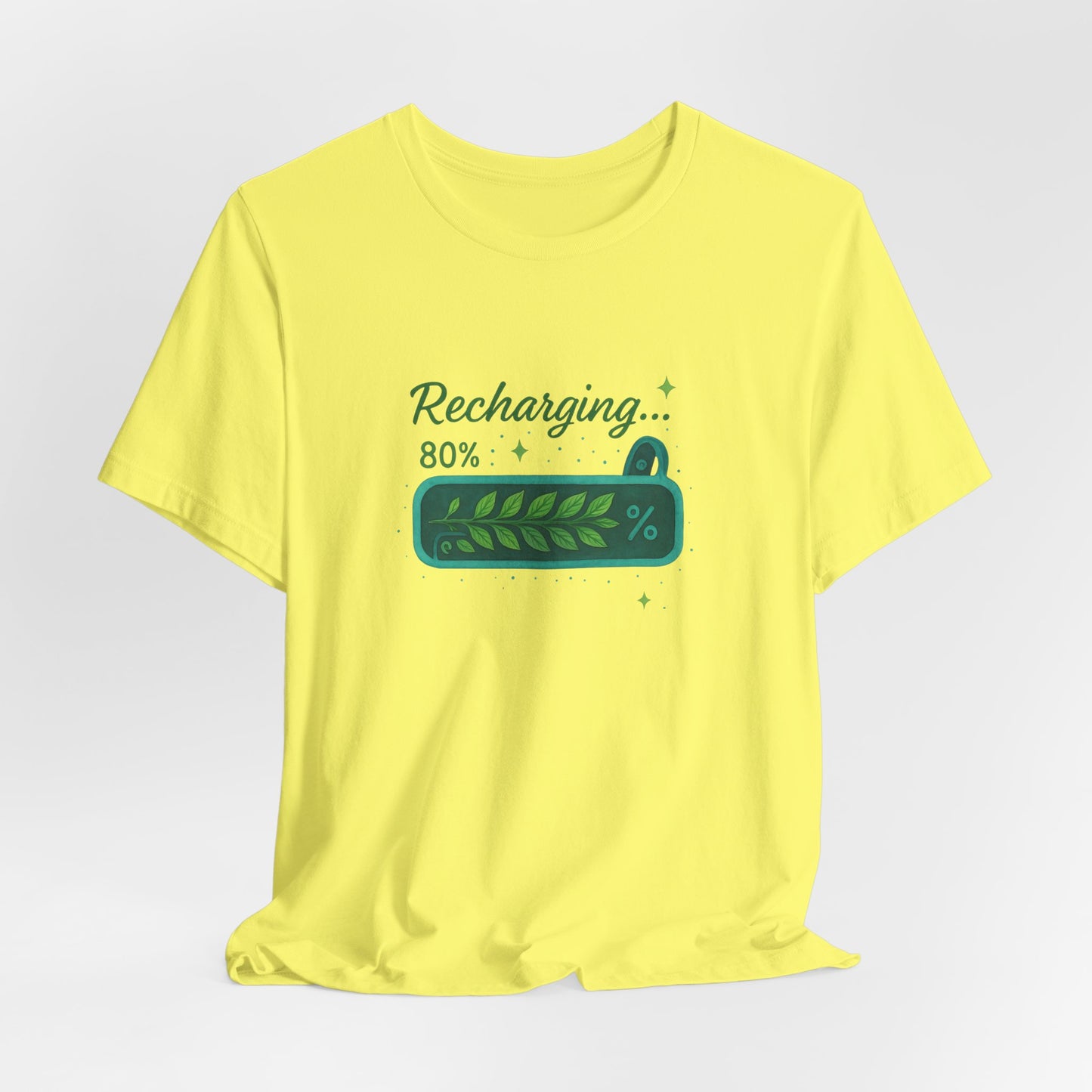Recharging Mode – 80% Nature Battery Tee