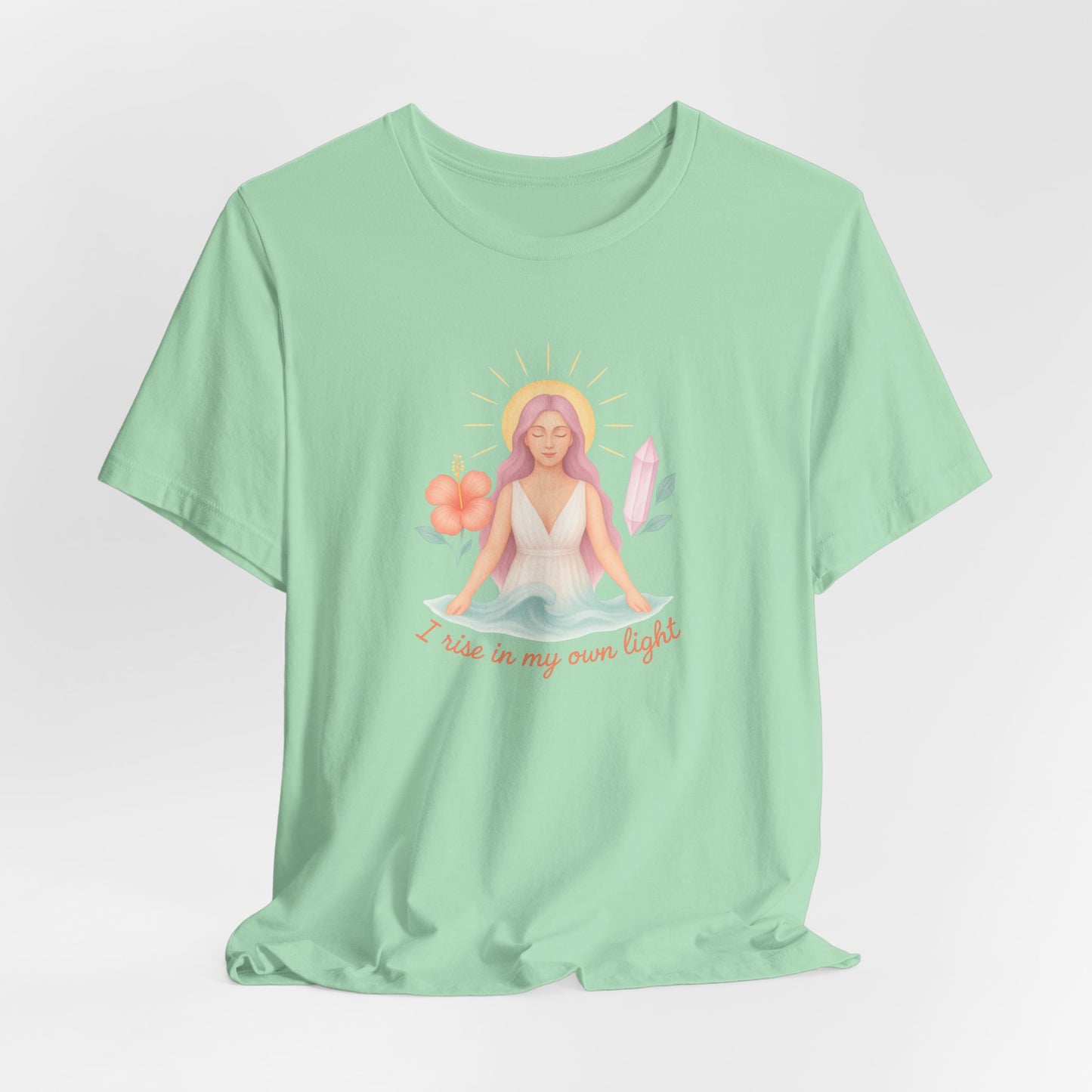 Healing Aura Goddess Shirt – Self-Love Mindfulness T-Shirt