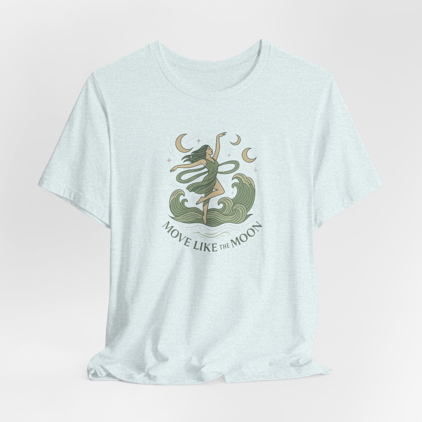 Move Like the Moon T-Shirt – Celestial Dance Graphic Tee