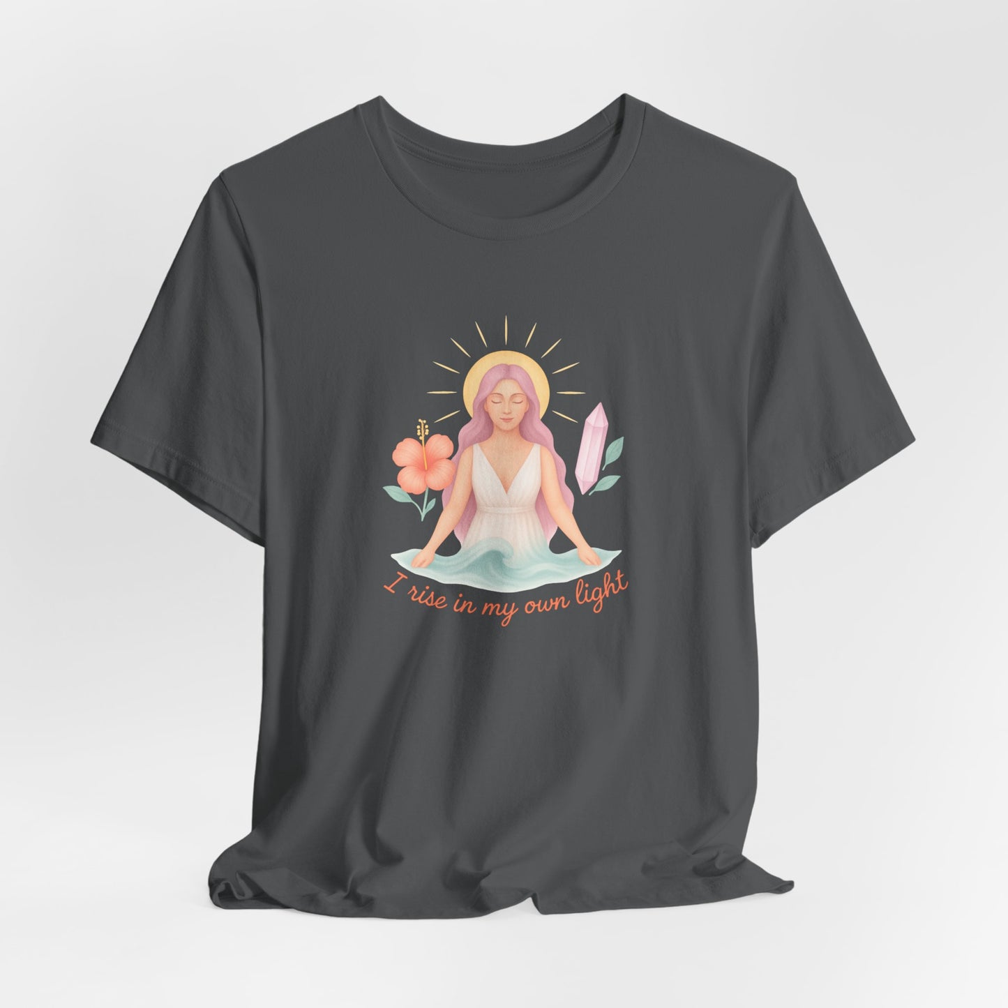 Healing Aura Goddess Shirt – Self-Love Mindfulness T-Shirt