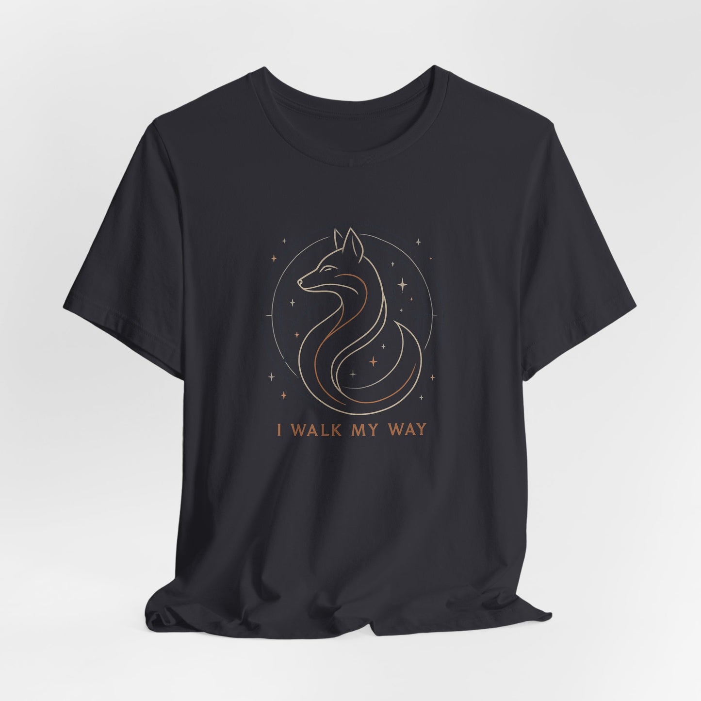 I Walk My Way Celestial Fox Shirt