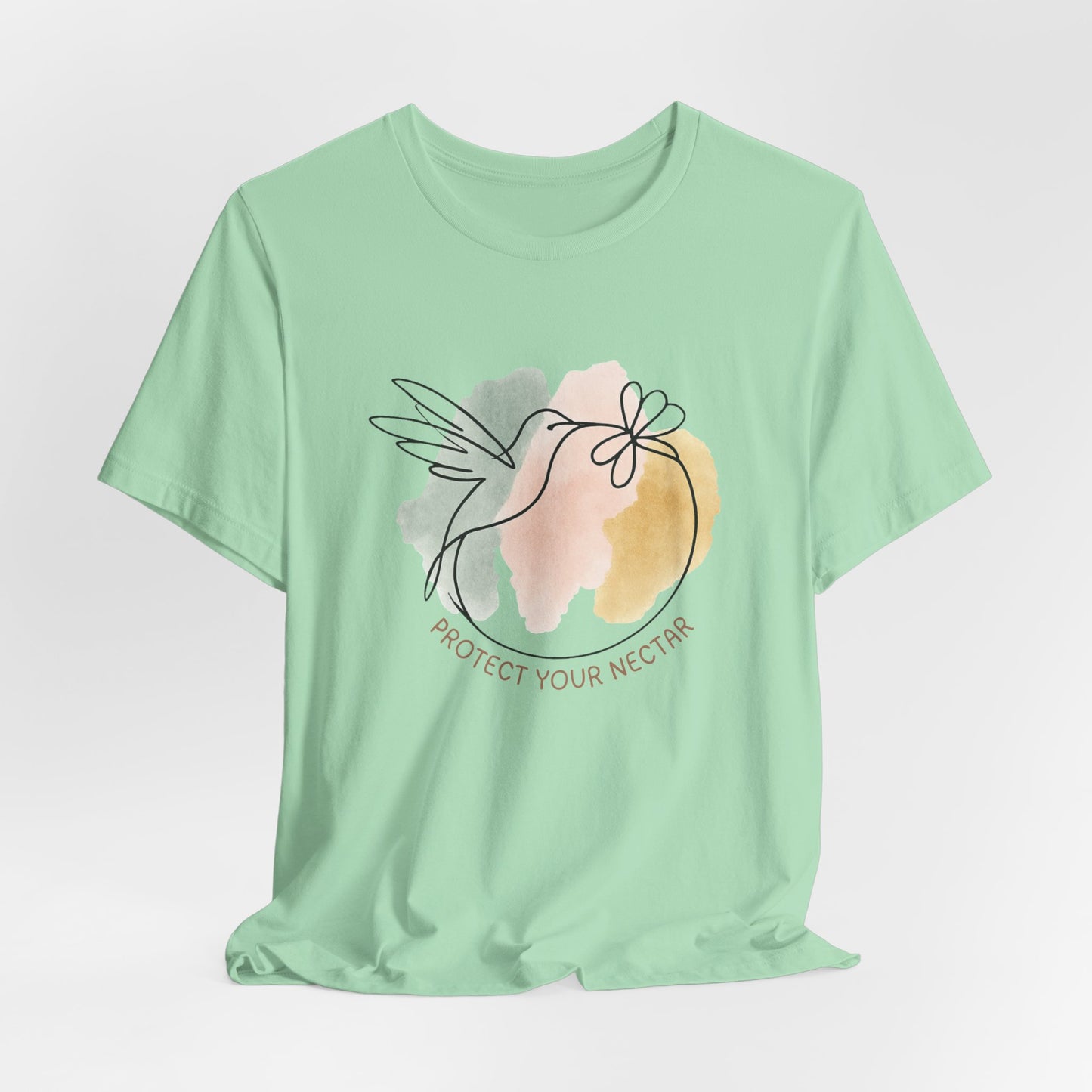 Minimalist Hummingbird Tee – Protect Your Nectar