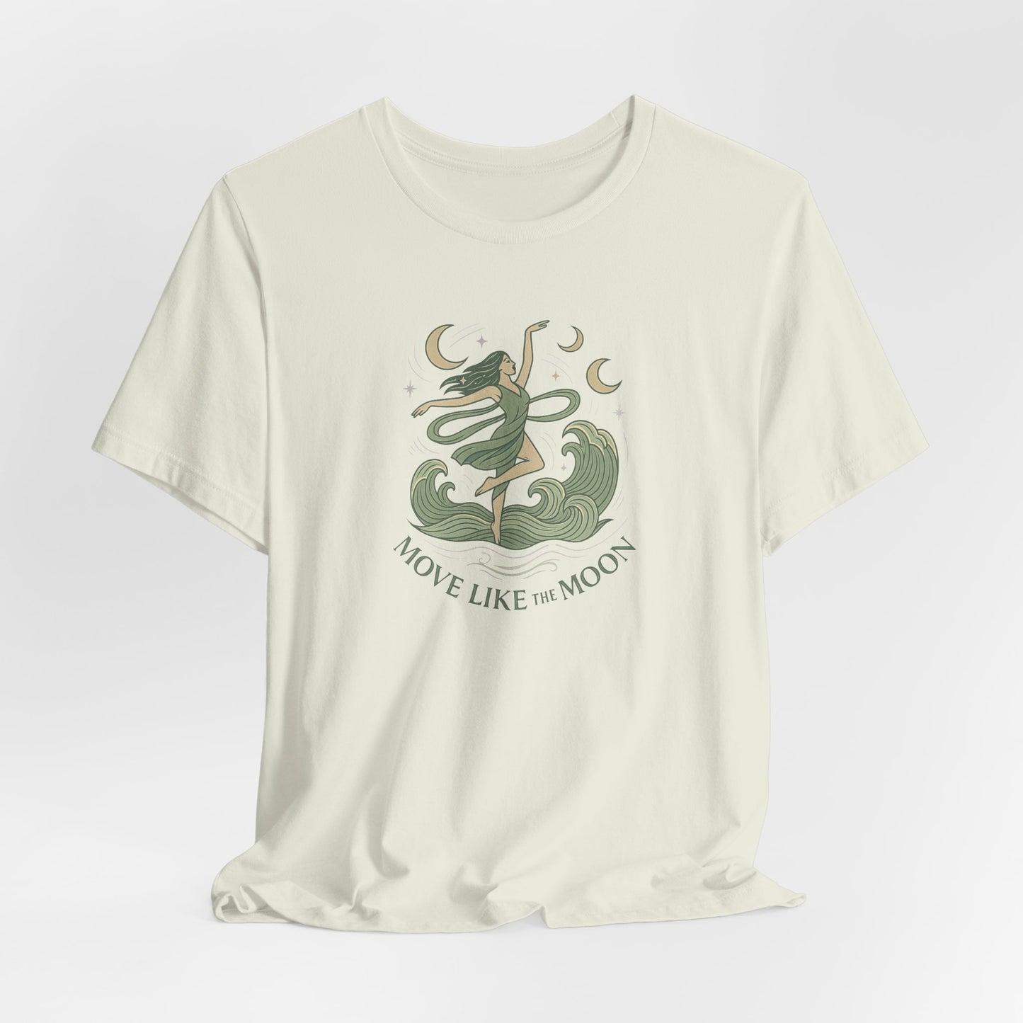 Move Like the Moon T-Shirt – Celestial Dance Graphic Tee