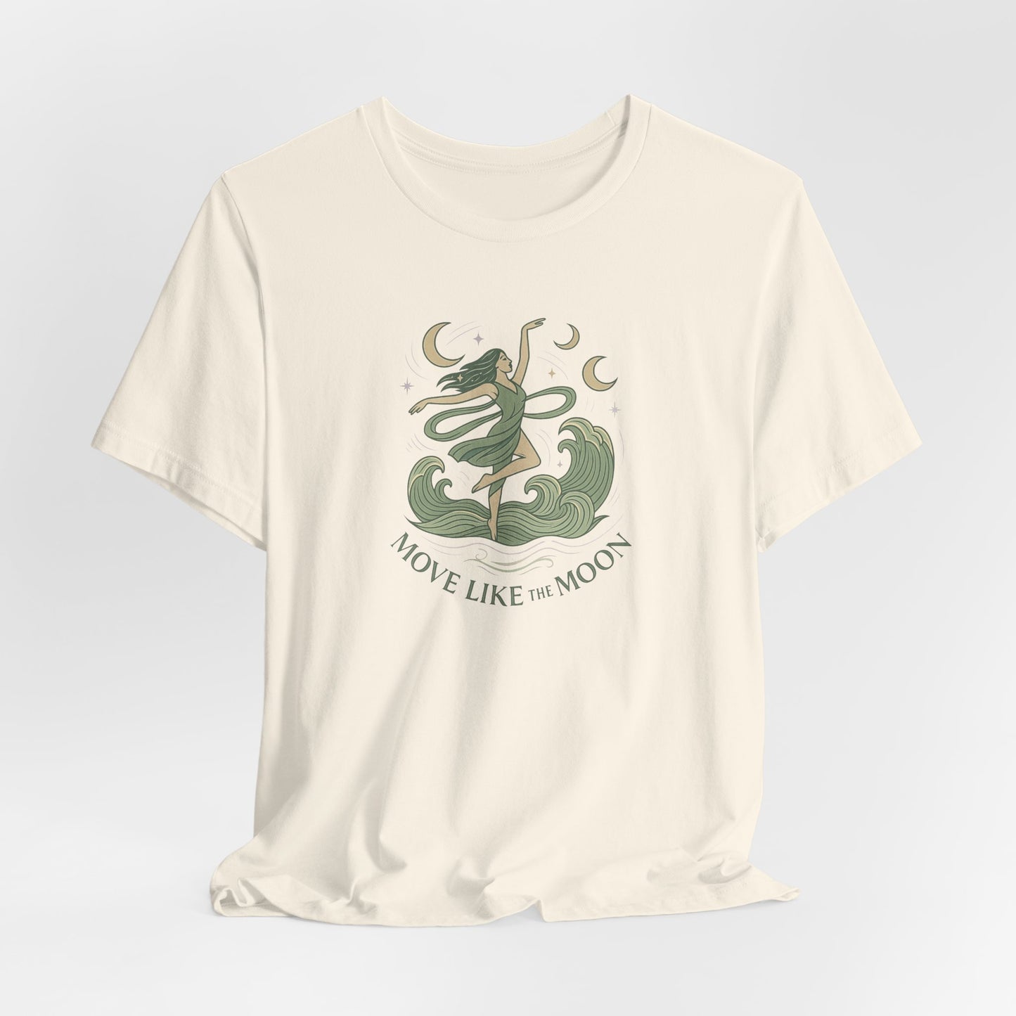 Move Like the Moon T-Shirt – Celestial Dance Graphic Tee