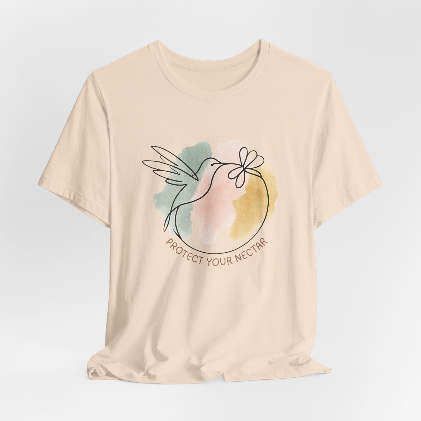 Minimalist Hummingbird Tee – Protect Your Nectar