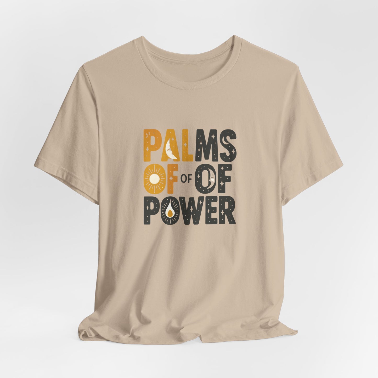 Palms of Power – Elemental Symbol Statement Tee