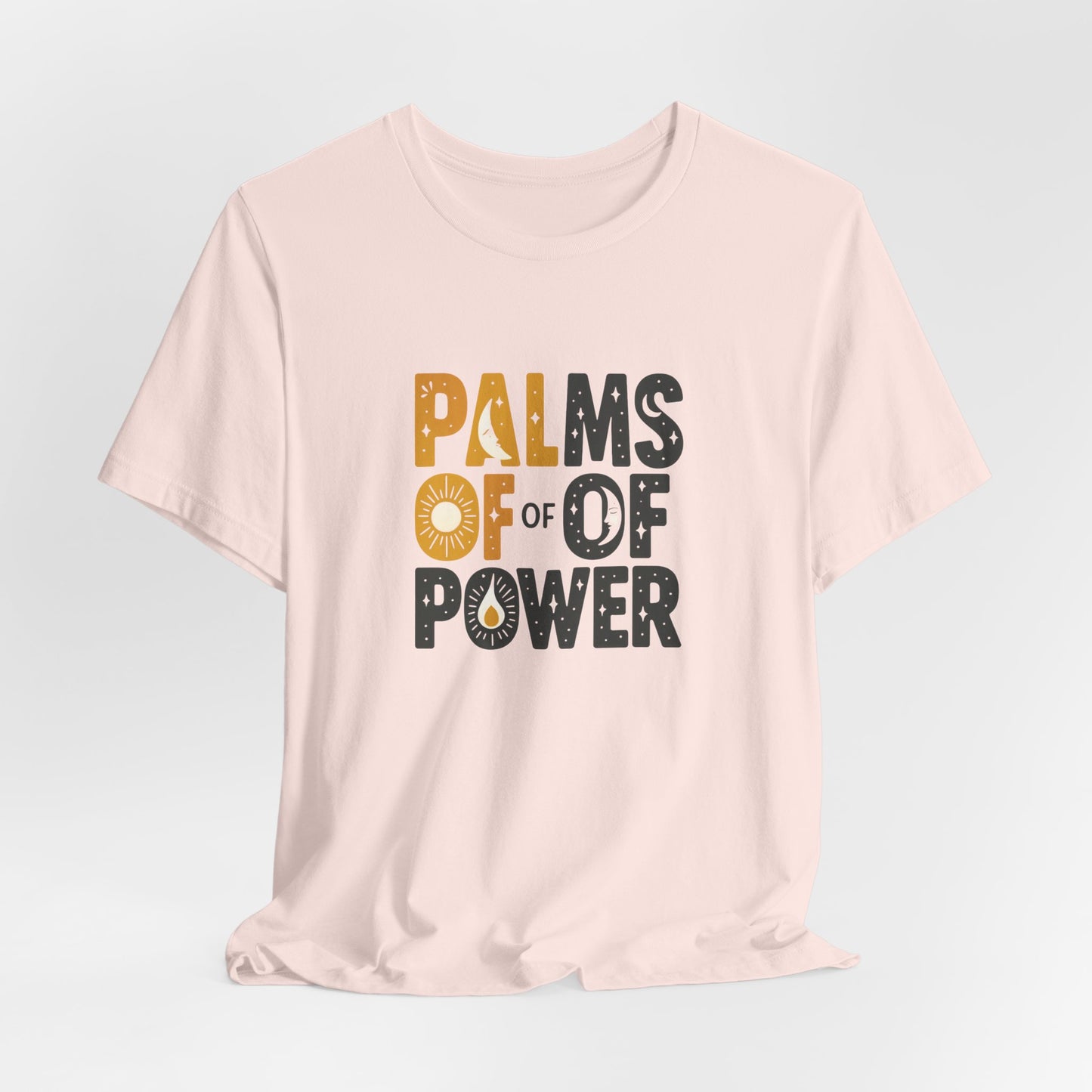 Palms of Power – Elemental Symbol Statement Tee