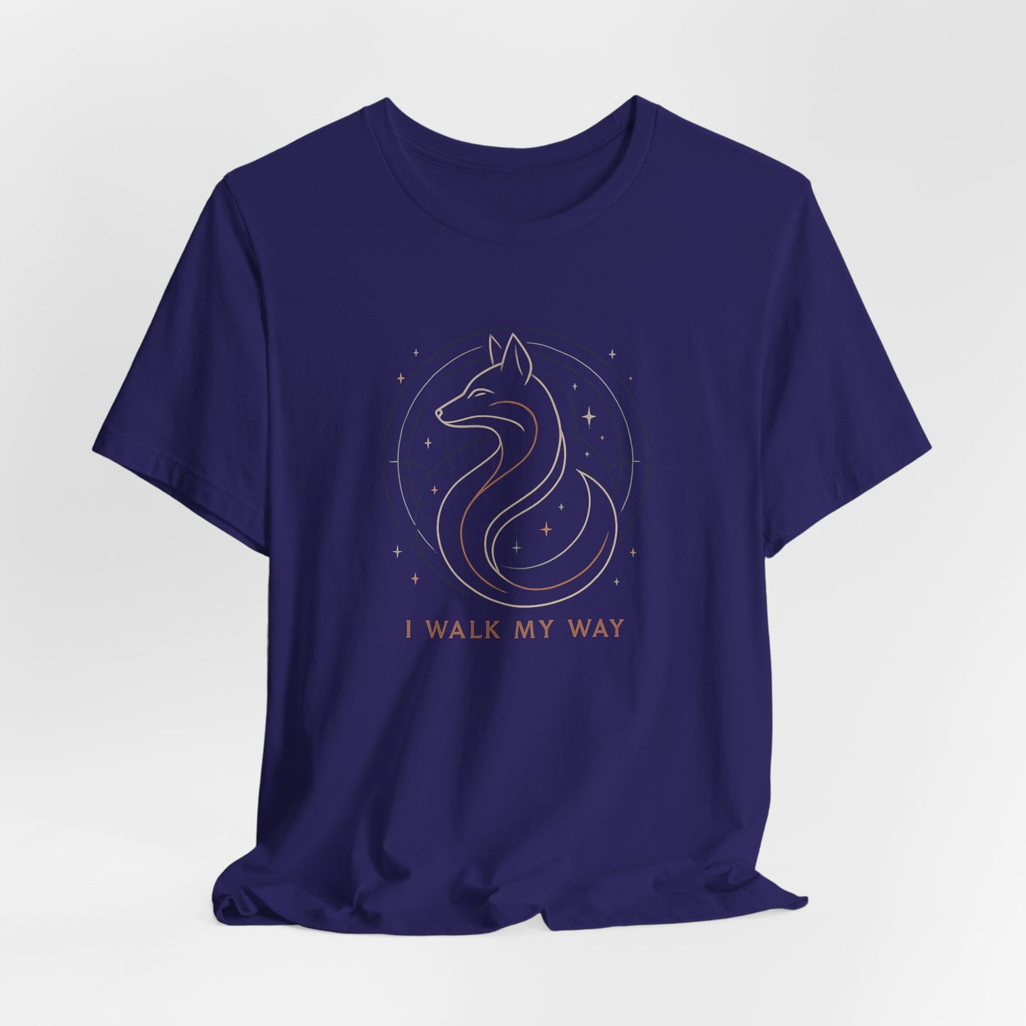 I Walk My Way Celestial Fox Shirt