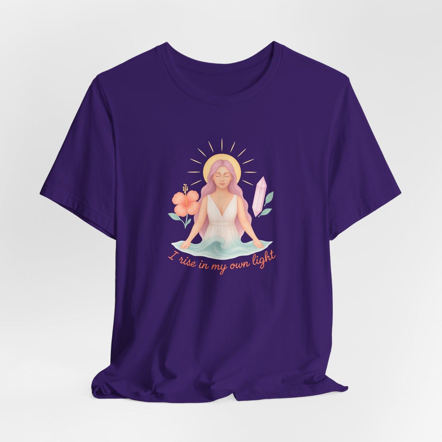 Healing Aura Goddess Shirt – Self-Love Mindfulness T-Shirt