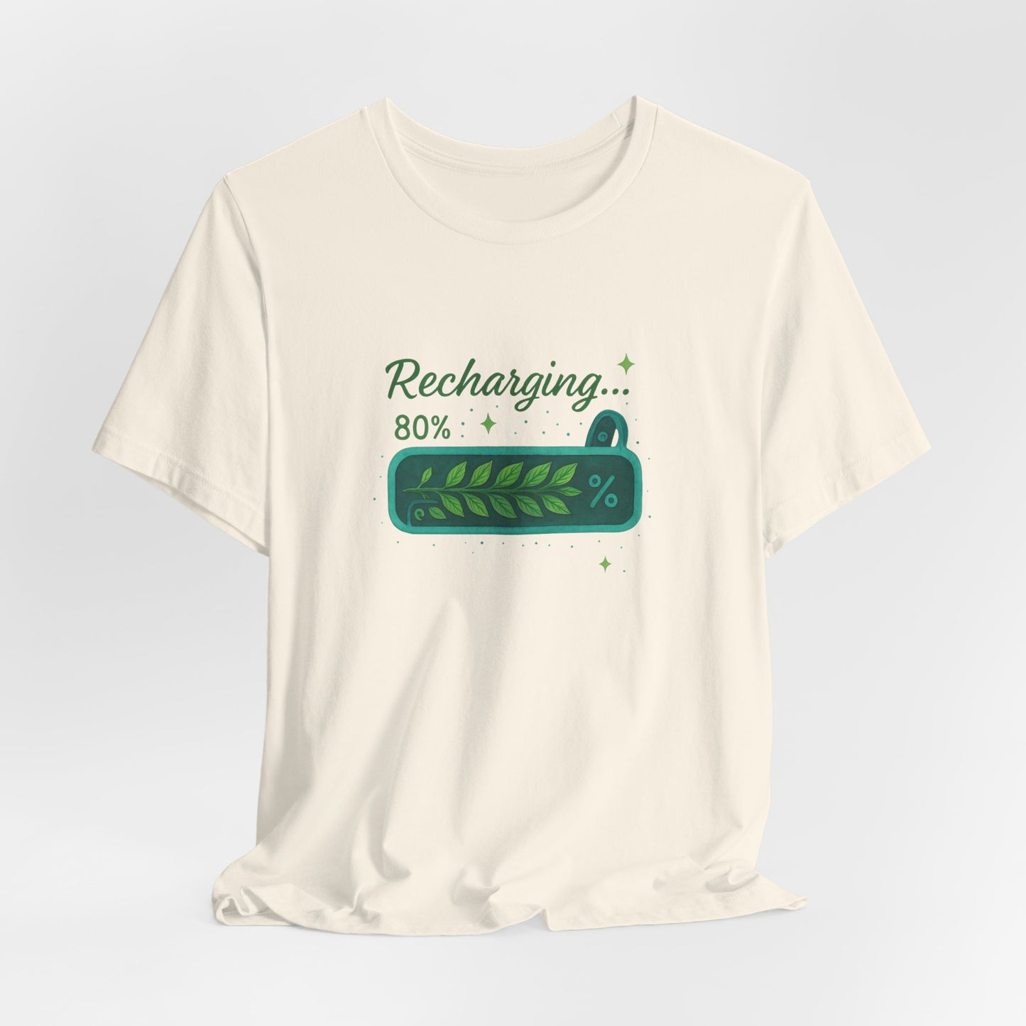 Recharging Mode – 80% Nature Battery Tee