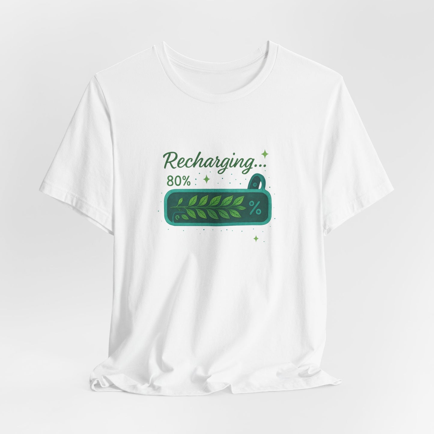 Recharging Mode – 80% Nature Battery Tee
