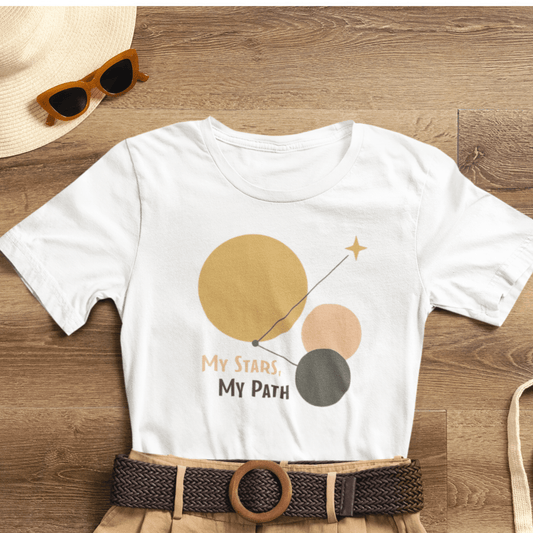 My Stars My Path Shirt | Self - Healing Celestial Tee | Cosmic Self - Love Top | Spirit Stitch Collection - Spirit Stitch