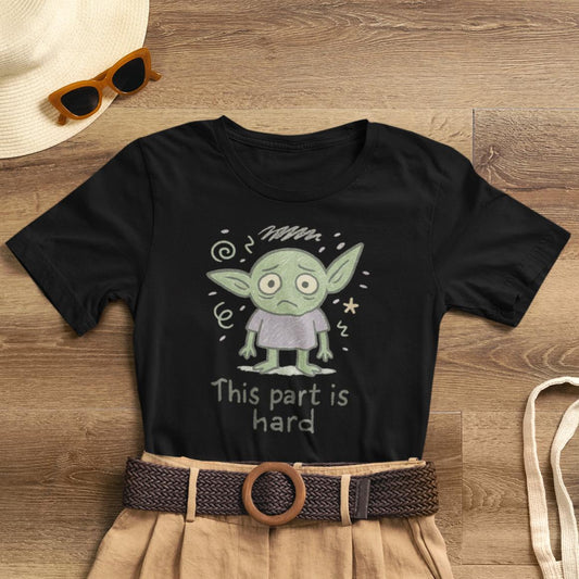 This Part Is Hard T-Shirt — Gentle Validation Comfort Tee for Tough Days - Spirit Stitch
