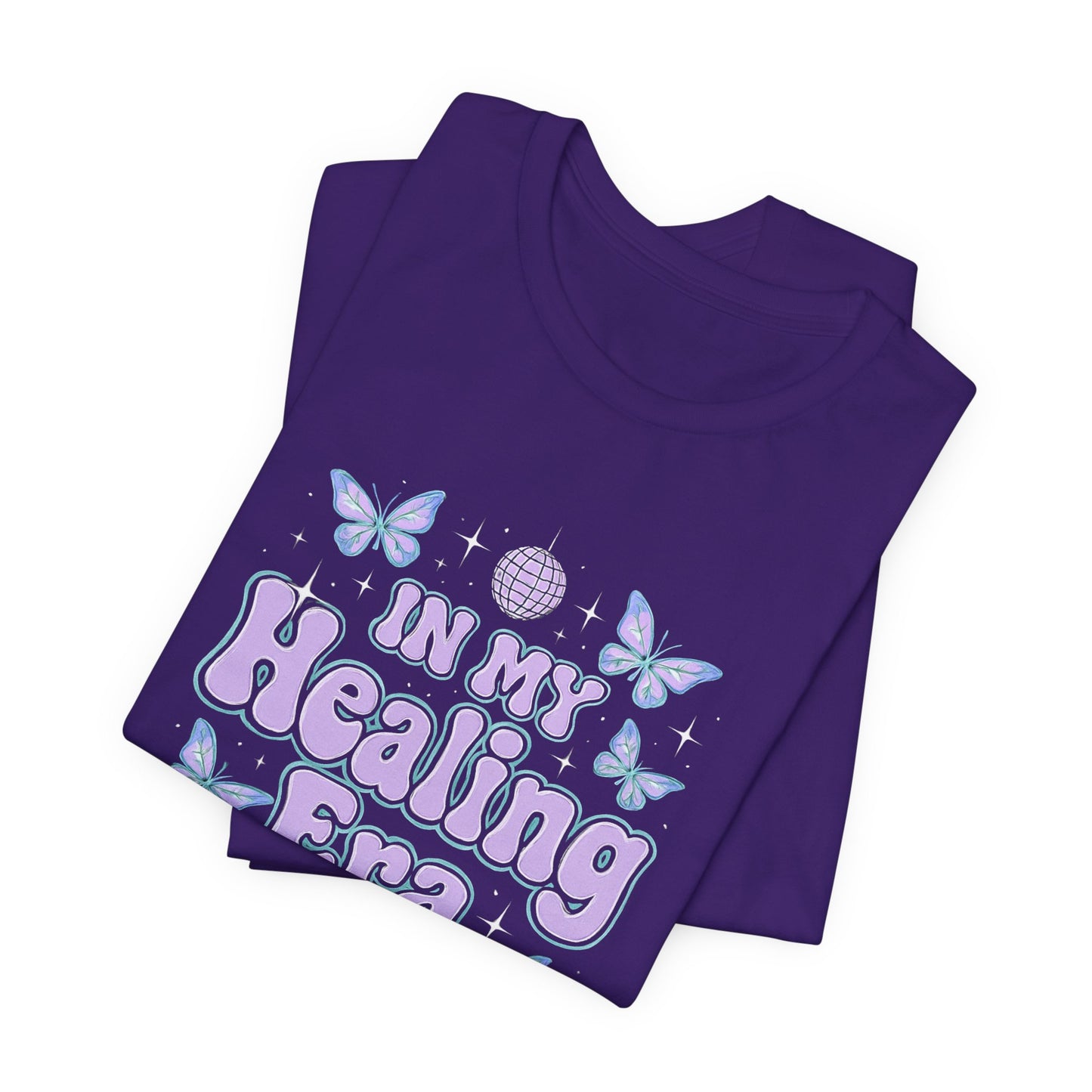 In My Healing Era Shirt – Retro Butterfly Self-Care Tee