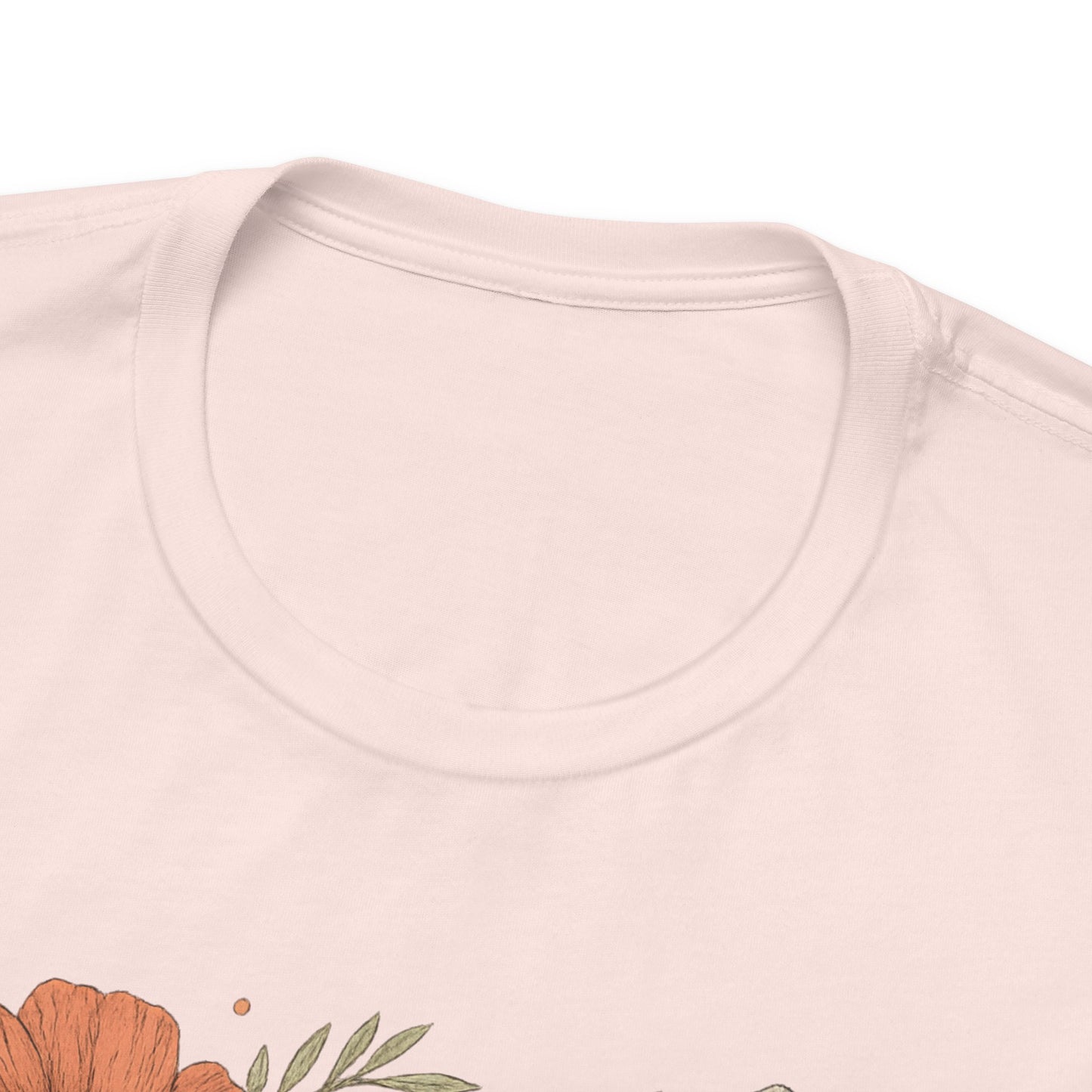 I Am Whole Complete Strong Loved T-Shirt – Floral Affirmation Graphic Tee