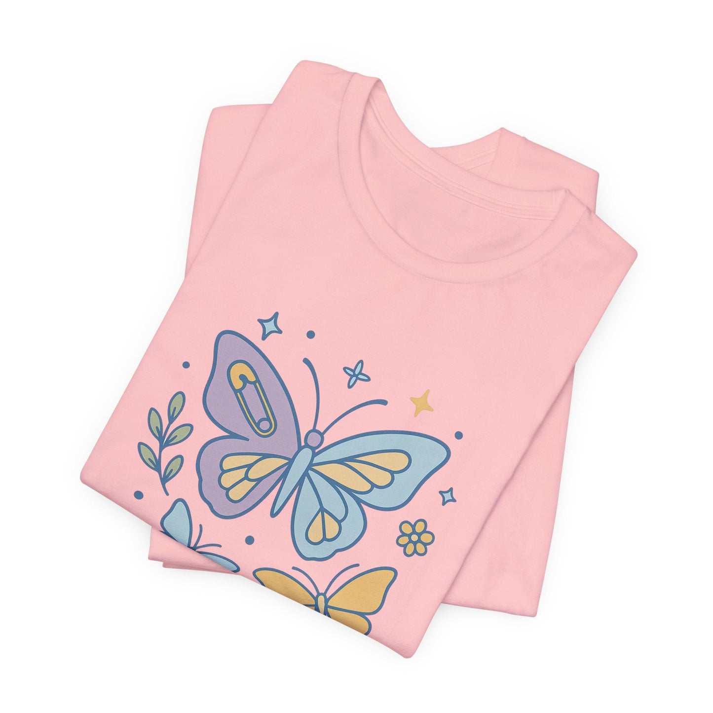 Delicate Not Breakable Shirt | Butterfly Self-Healing Tee | Gentle Strength Top | Spirit Stitch Collection
