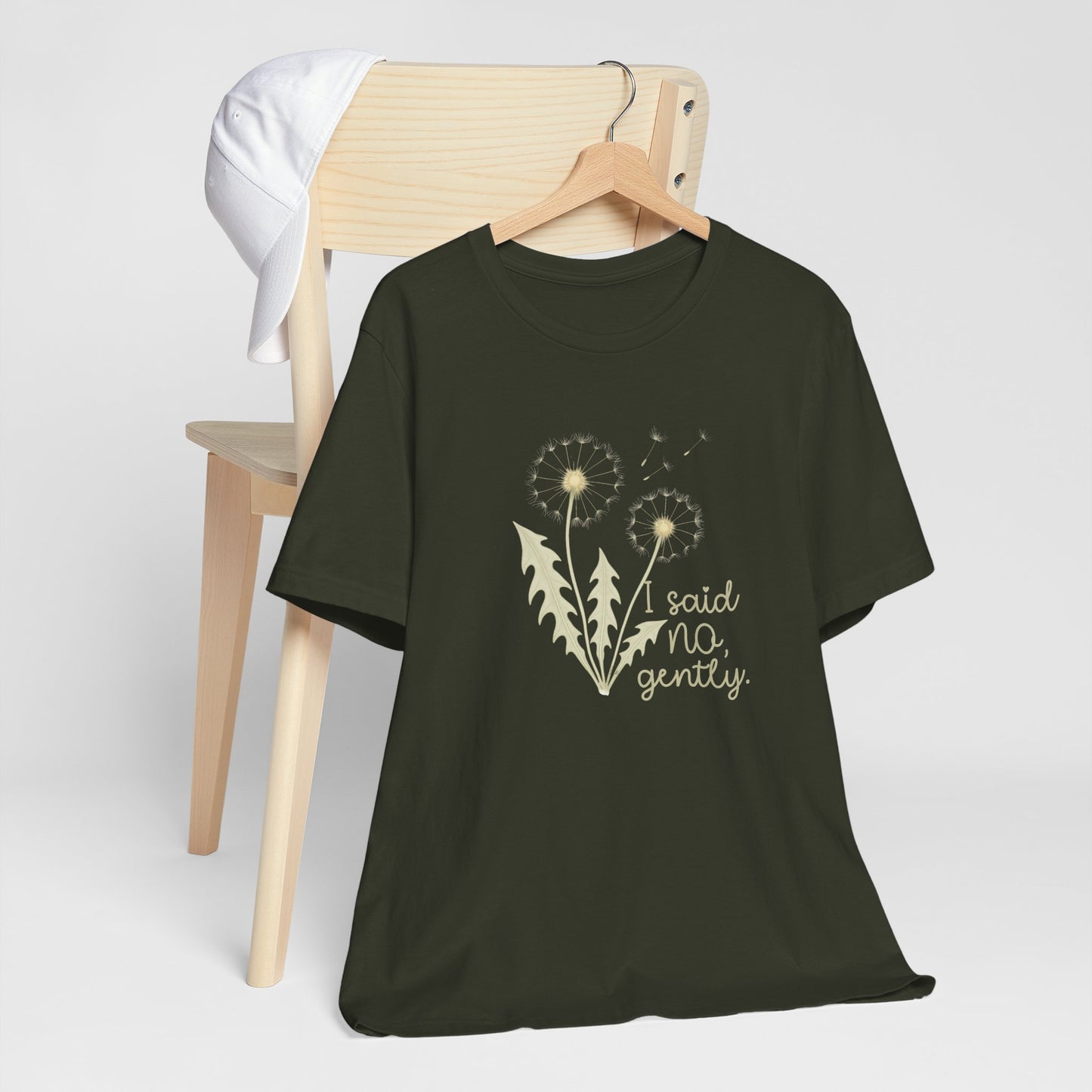 I Said No Gently T-Shirt – Dandelion Boundaries Tee