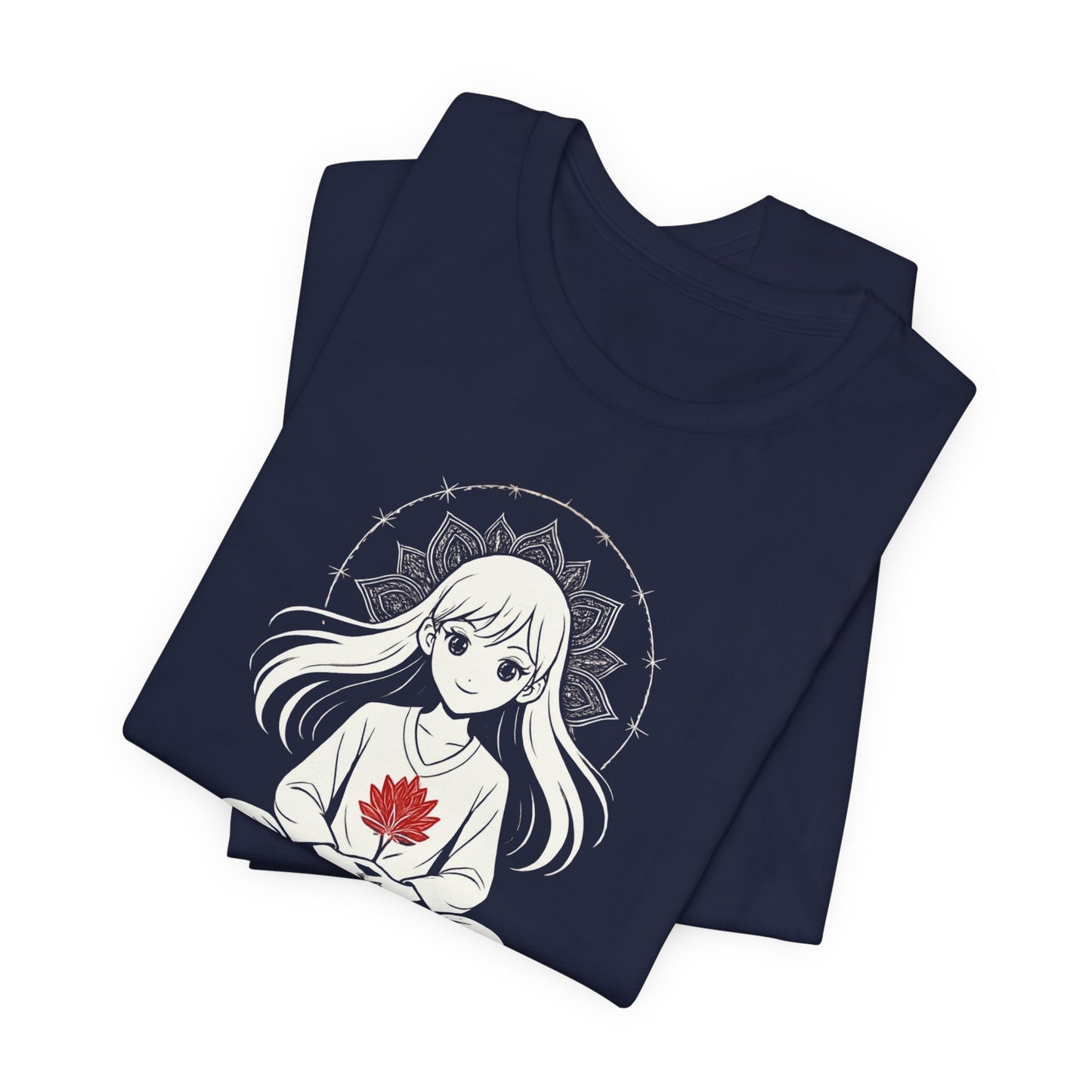 No Is a Complete Sentence – Soft Goth Anime Girl Boundary-Setting T-Shirt