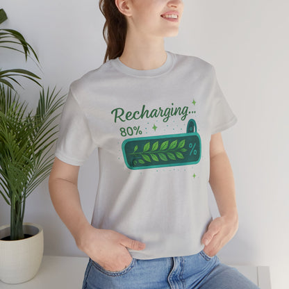 Recharging Mode – 80% Nature Battery Tee