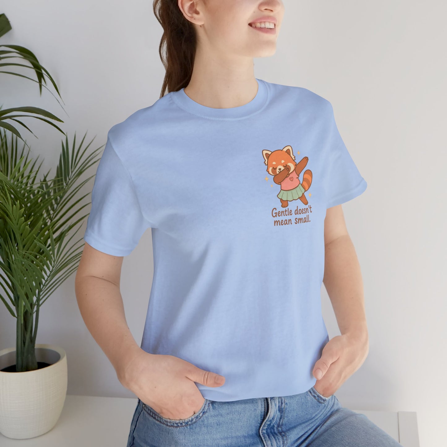Red Panda Affirmation T-Shirt – From the Mess I Make Magic | Positive Quote Tee | Cute Animal Graphic | Mental Health Support Gift