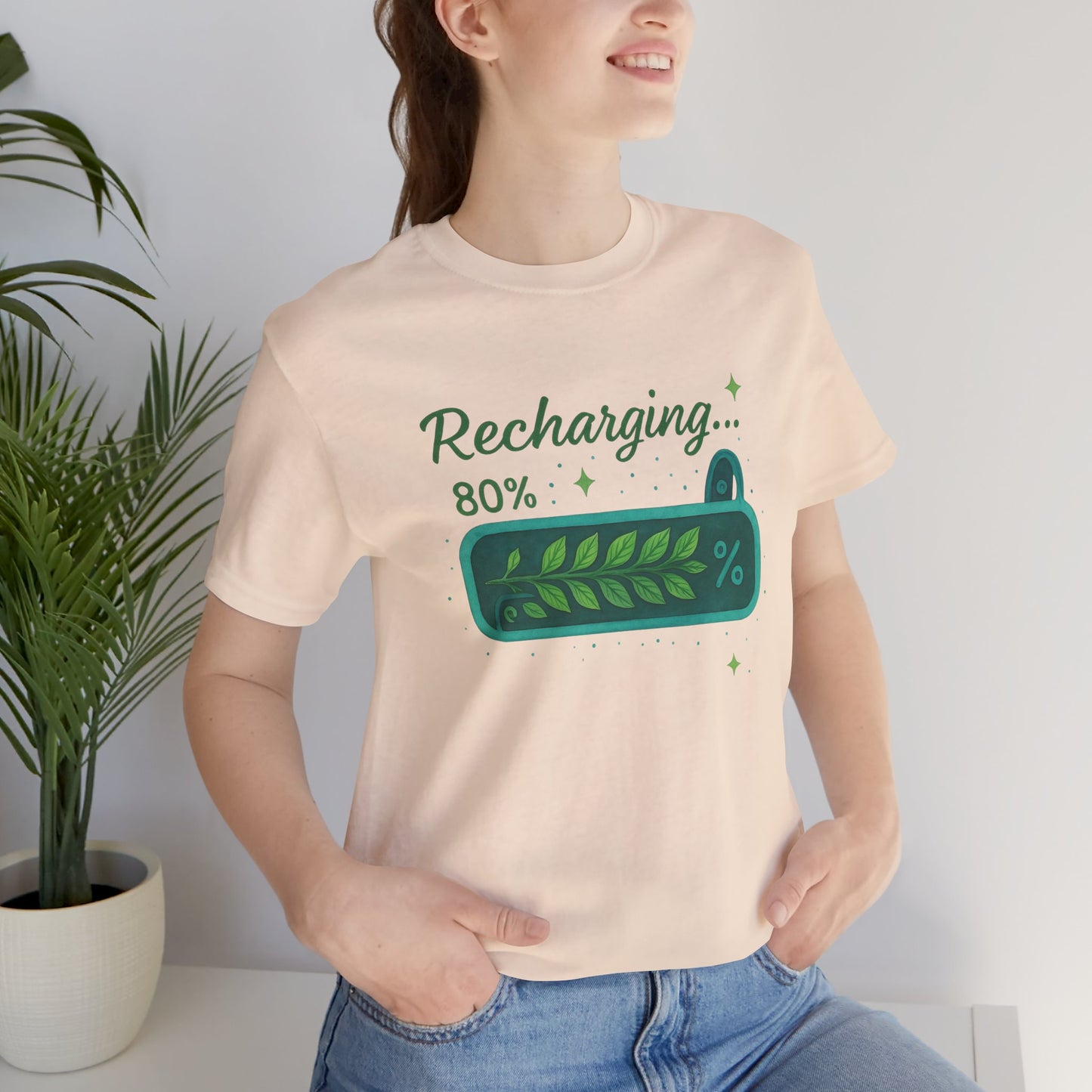 Recharging Mode – 80% Nature Battery Tee