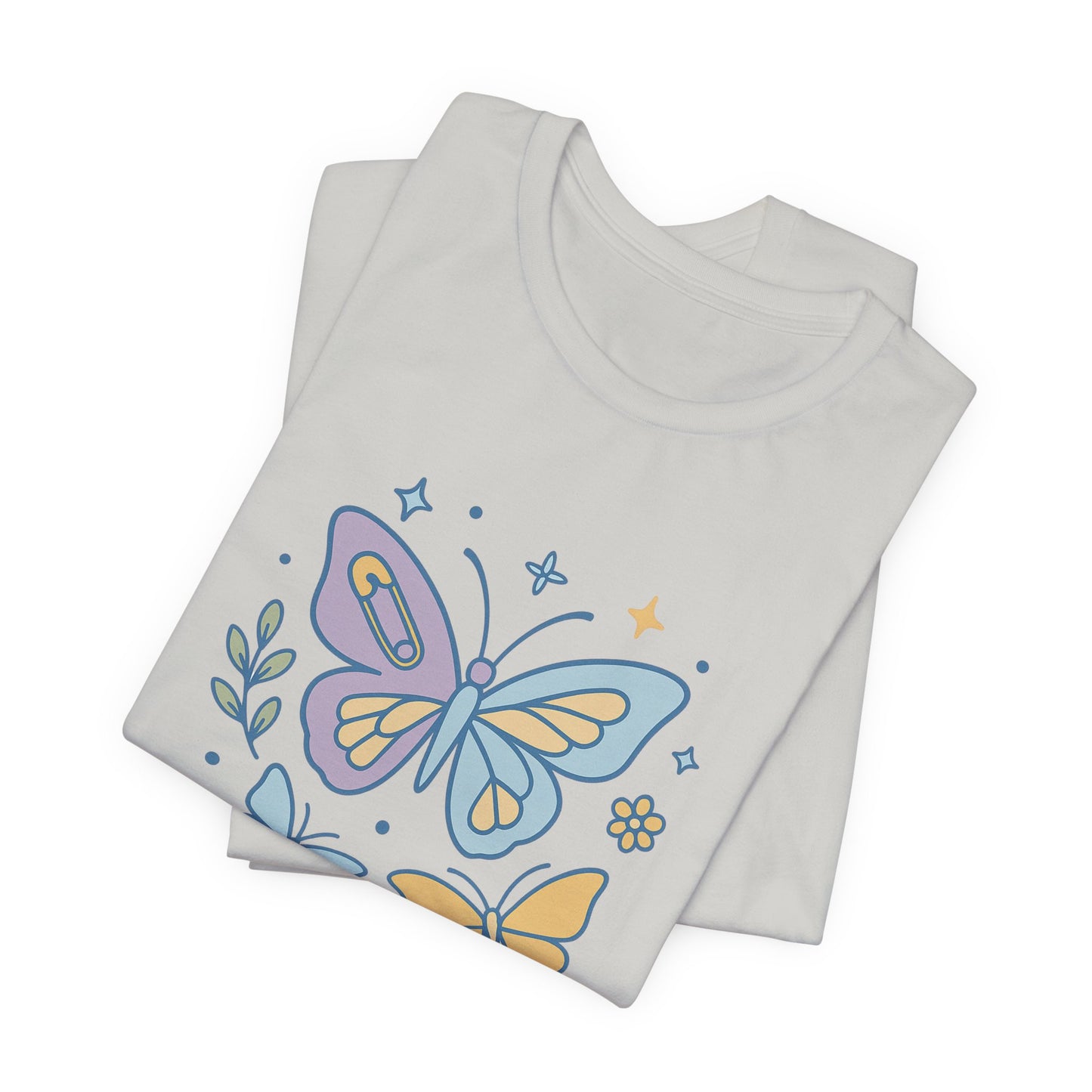 Delicate Not Breakable Shirt | Butterfly Self-Healing Tee | Gentle Strength Top | Spirit Stitch Collection