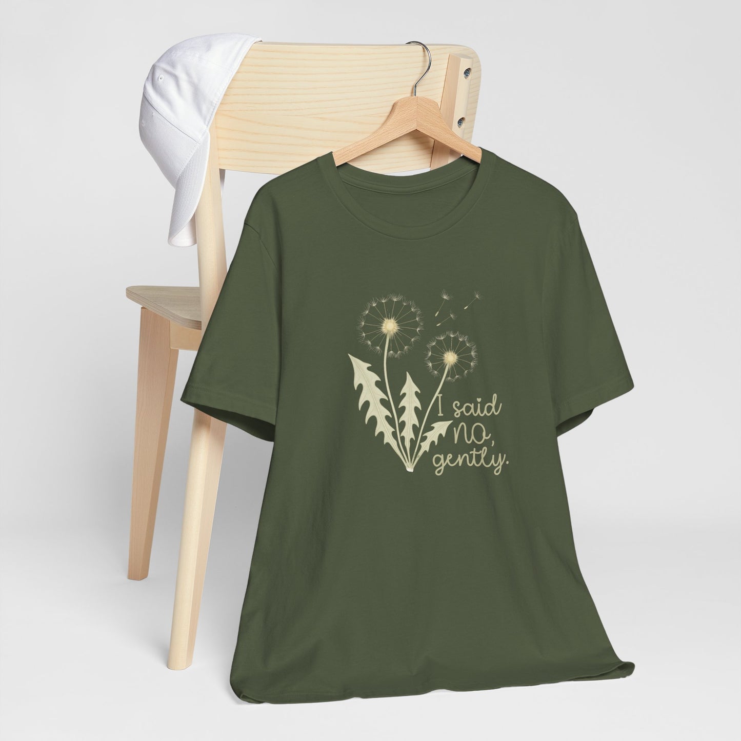 I Said No Gently T-Shirt – Dandelion Boundaries Tee