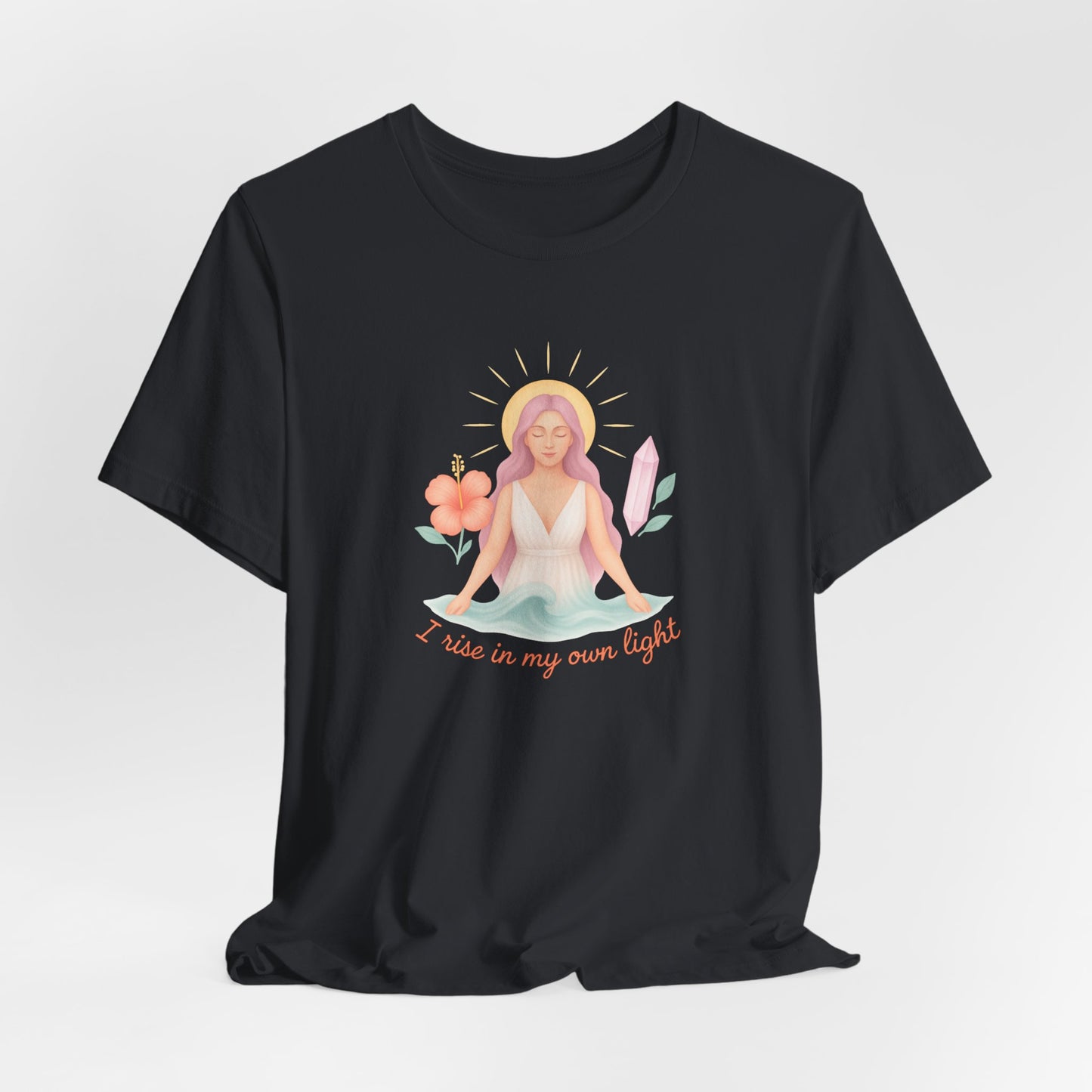 Healing Aura Goddess Shirt – Self-Love Mindfulness T-Shirt
