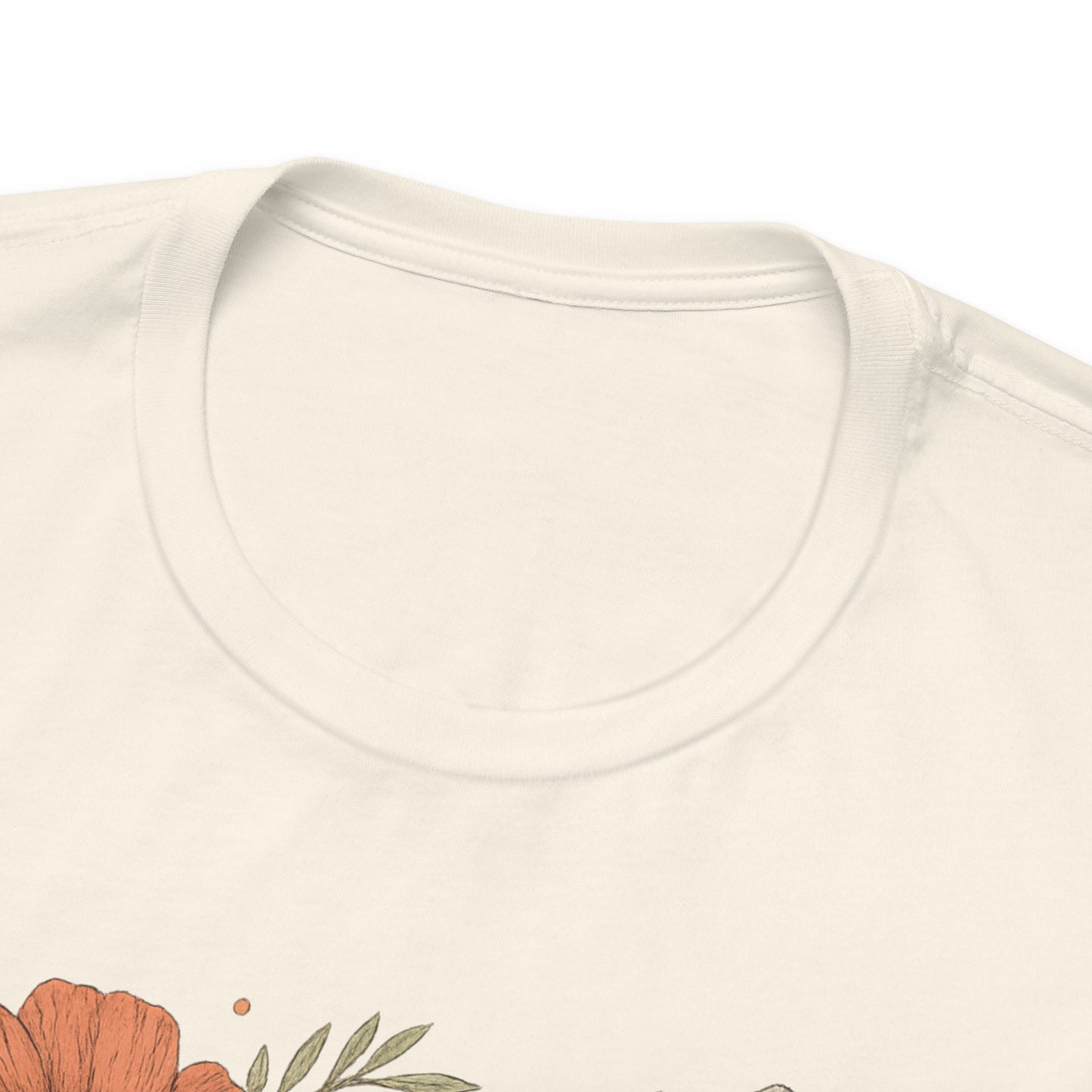 I Am Whole Complete Strong Loved T-Shirt – Floral Affirmation Graphic Tee