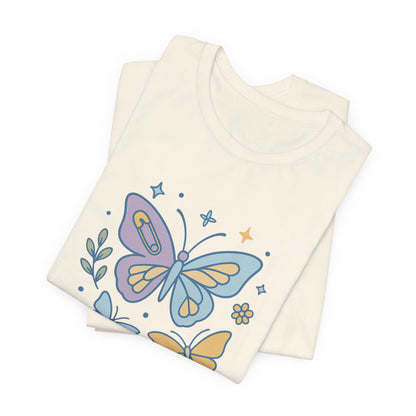 Delicate Not Breakable Shirt | Butterfly Self-Healing Tee | Gentle Strength Top | Spirit Stitch Collection