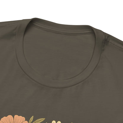 You Are Your Own Home Shirt – Botanical Quote Tee, Self Worth T-Shirt, Vintage Floral Graphic Top, Cozy Fall Affirmation Shirt
