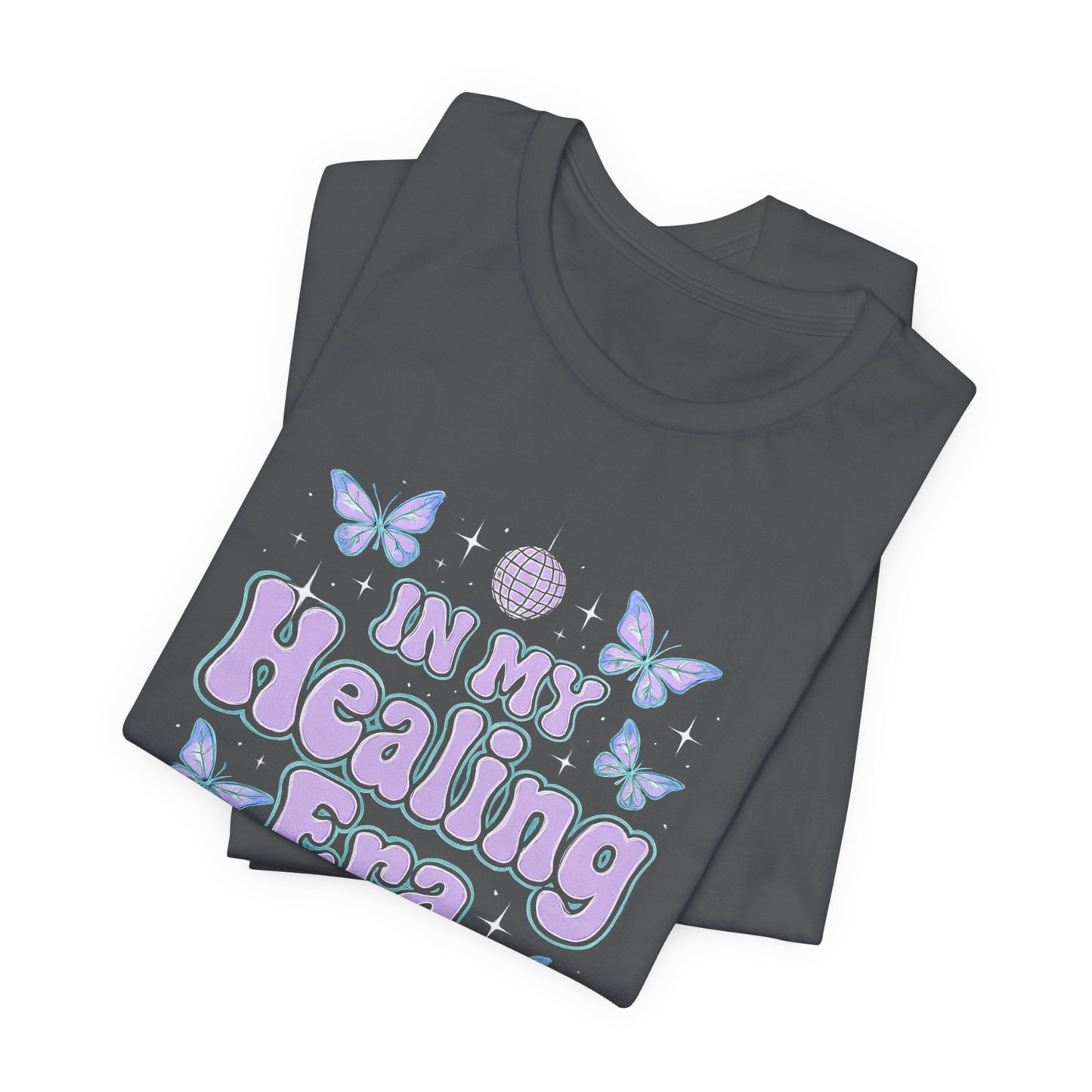In My Healing Era Shirt – Retro Butterfly Self-Care Tee
