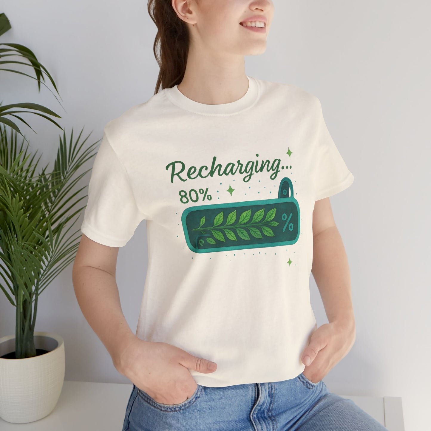 Recharging Mode – 80% Nature Battery Tee