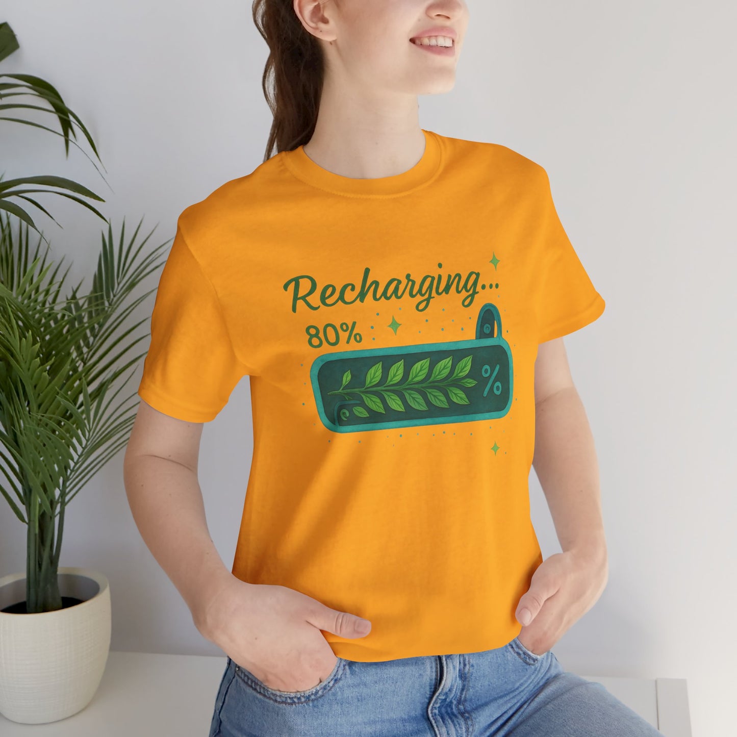 Recharging Mode – 80% Nature Battery Tee