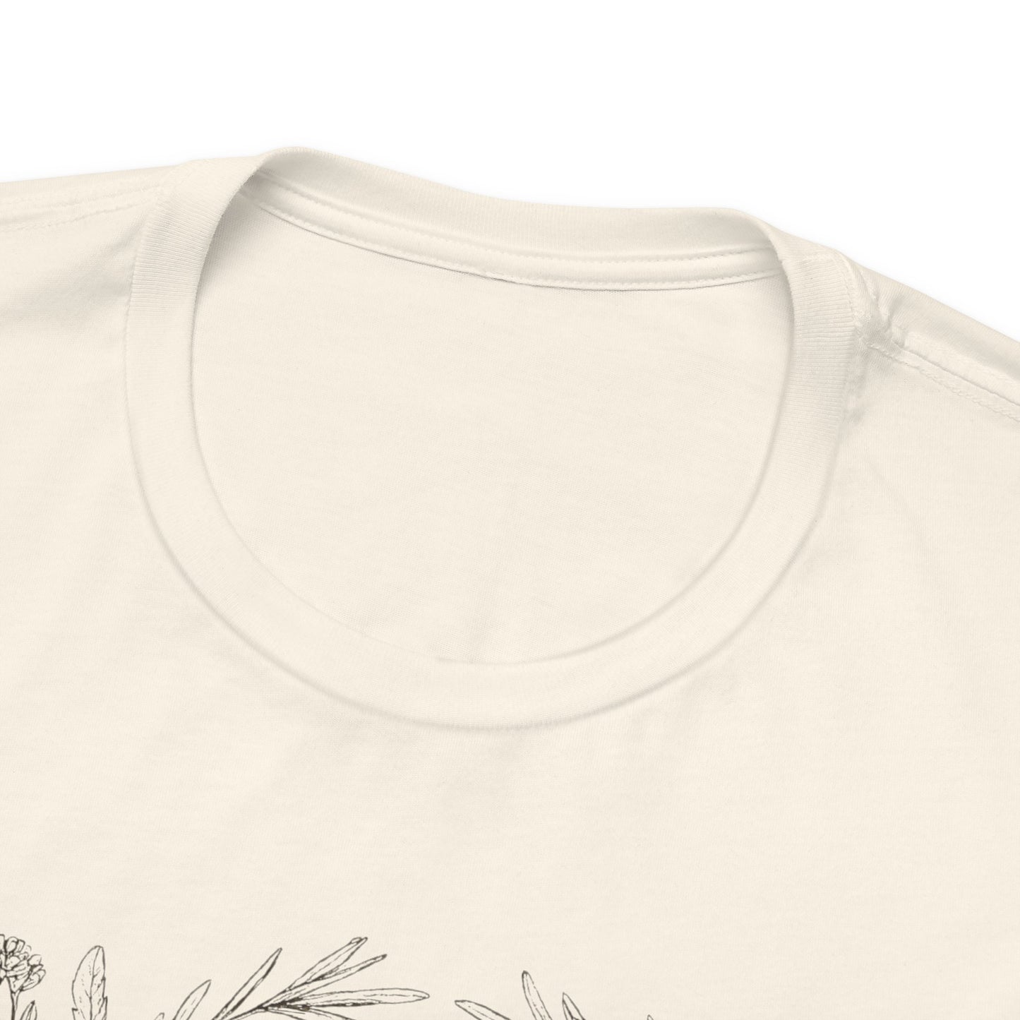 I Am Aligned & Loved – Spiritual Botanical Affirmation Tee