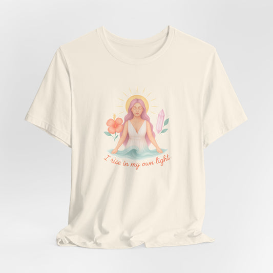 Healing Aura Goddess Shirt – Self-Love Mindfulness T-Shirt