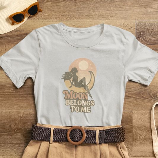 Moon Belongs to Me Shirt – Retro Moon Graphic Tee