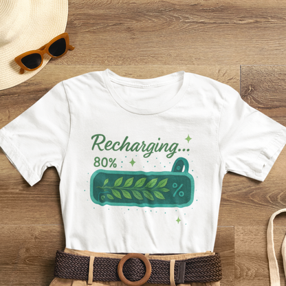 Recharging Mode – 80% Nature Battery Tee