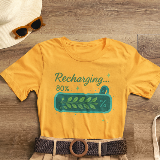 Recharging Mode – 80% Nature Battery Tee