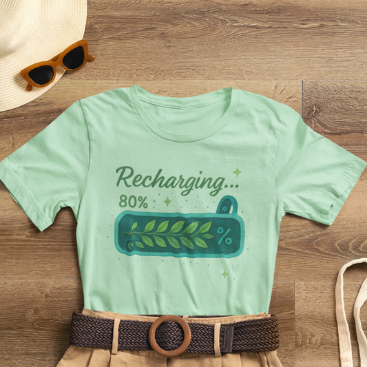 Recharging Mode – 80% Nature Battery Tee
