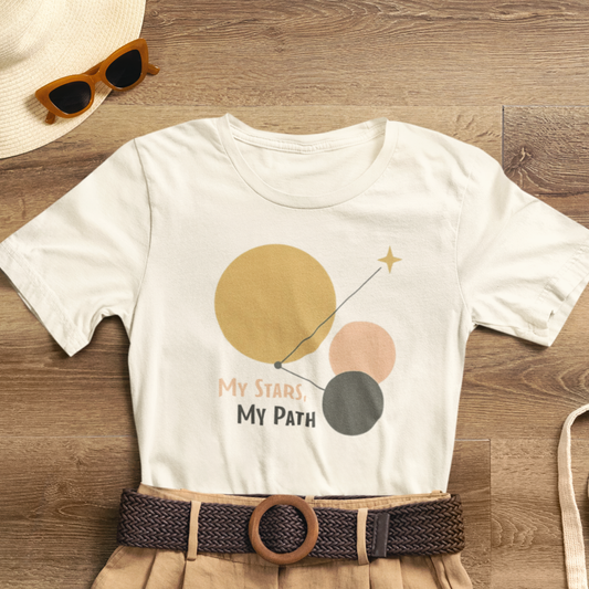 My Stars My Path Shirt | Self-Healing Celestial Tee | Cosmic Self-Love Top | Spirit Stitch Collection